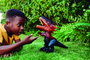 MATTEL Jurassic World Pirorraptor Figura de Dinosaurio Desenjaulado GWD70