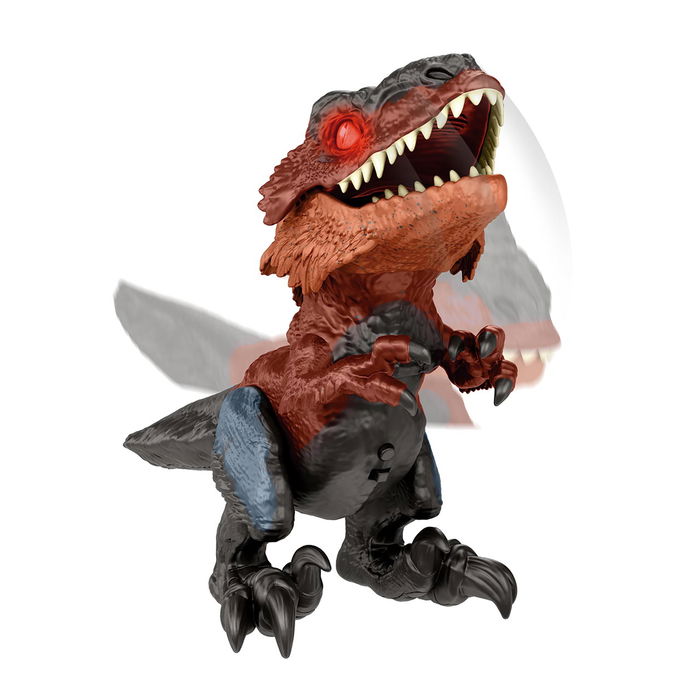 Mattel Jurassic World Pirorraptor GWD70 Dinosaurio Electrónico Interactivo para Niños +4 Años