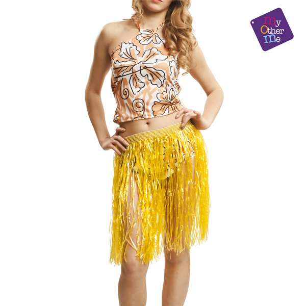 My Other Me Falda Hawaiana Multicolor Talla S My Other Me Falda Hawaiana Multicolor Talla S