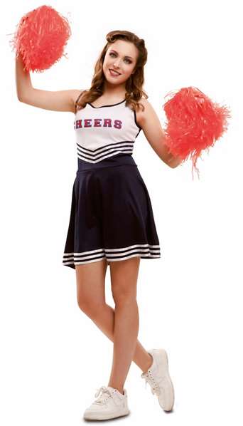 Disfraz cheerleader ml (vestido)