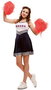 Disfraz cheerleader ml (vestido)