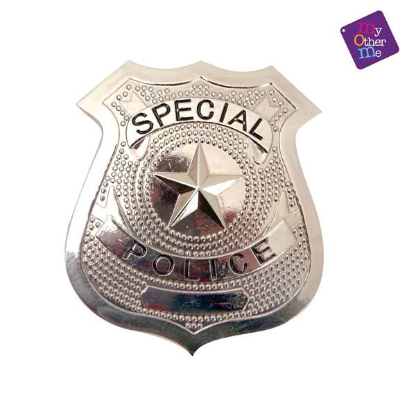 My Other Me Placa de Policía Metal 7 x 6 cm My Other Me Placa de Policía Metal 7 x 6 cm