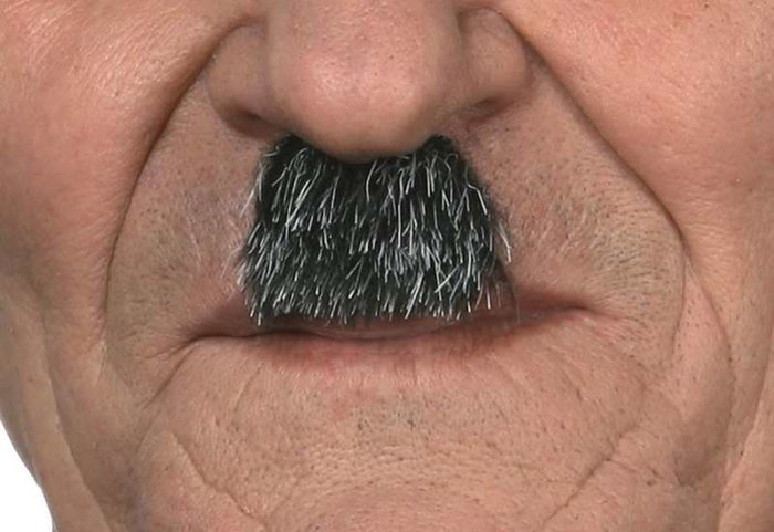 My Other Me Bigote Talla Única Multicolor Accesorio Disfraz Adulto