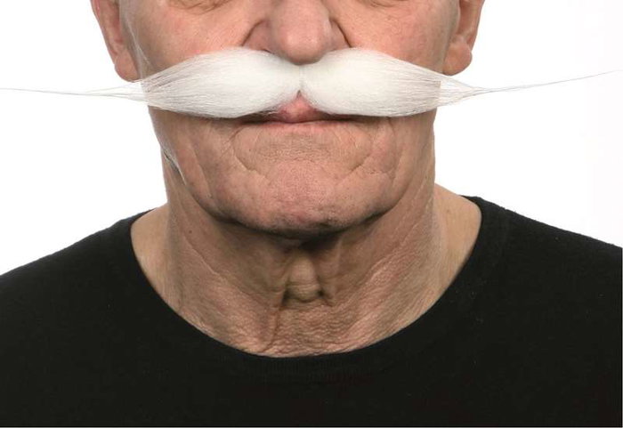 My Other Me Bigote Multicolor Talla Única para Adultos