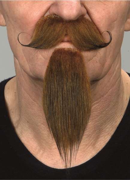 My Other Me Barba y Perilla Adulto Pelirrojo Talla Única