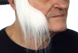 My Other Me Patillas Blancas Adulto Talla Única