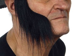 My Other Me Patillas Multicolor Talla Única para Adulto