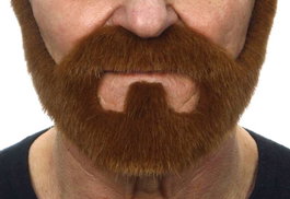 My Other Me Barba y bigote adulto talla única