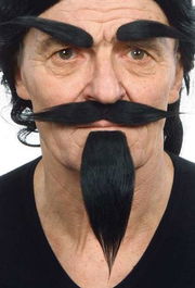 My Other Me Bigote, Perilla y Cejas Adulto Moreno Talla Única