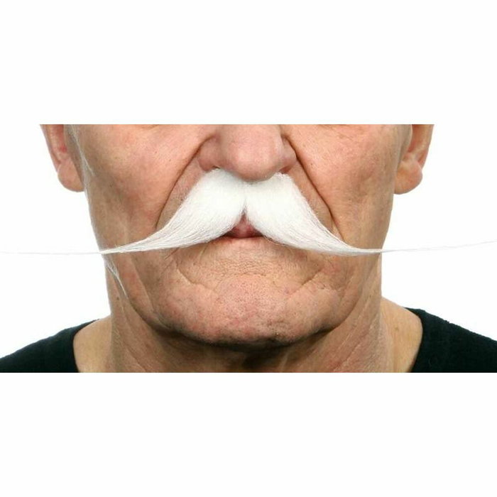 My Other Me Bigote blanco talla única