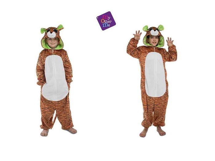 My Other Me Disfraz Tigre Big Eyes para Niños 10-12 Años (Mono con Capucha) My Other Me Disfraz Tigre Big Eyes para Niños 10-12 Años (Mono con Capucha)