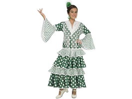 Disfraz para Niños My Other Me Feria Verde Bailaora Flamenca (1 Pieza)