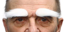 My Other Me Cejas blancas adulto talla única