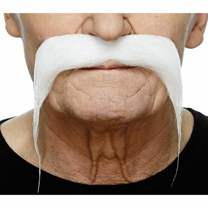 My Other Me Bigote blanco talla única My Other Me Bigote blanco talla única