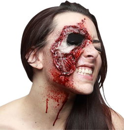 My Other Me Cicatriz zombie látex