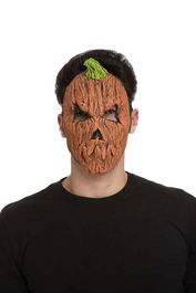 My Other Me 1/2 Pumking Foam Mask Talla Única