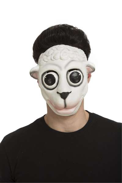 My Other Me Máscara Oveja Látex Talla Única Adulto