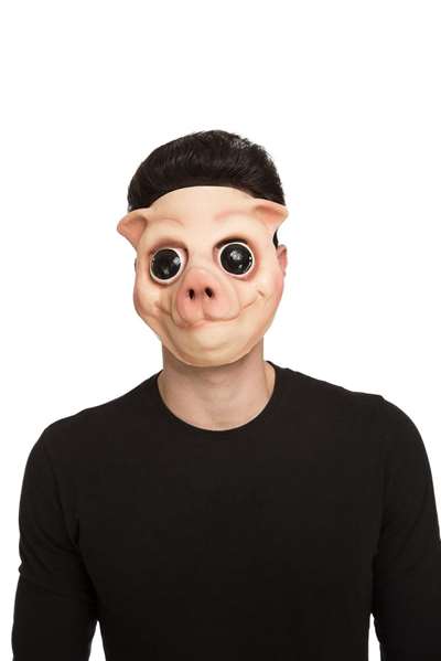 My Other Me Máscara de Cerdo Látex Talla Única Adulto My Other Me Máscara de Cerdo Látex Talla Única Adulto