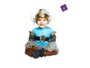 My Other Me Disfraz Bebé Vikingo Talla 7-12 meses