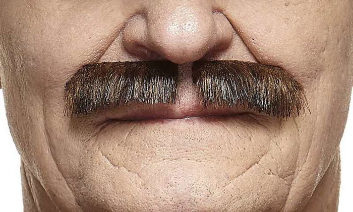 My Other Me Bigote Talla Única Multicolor Accesorio Disfraz Adulto