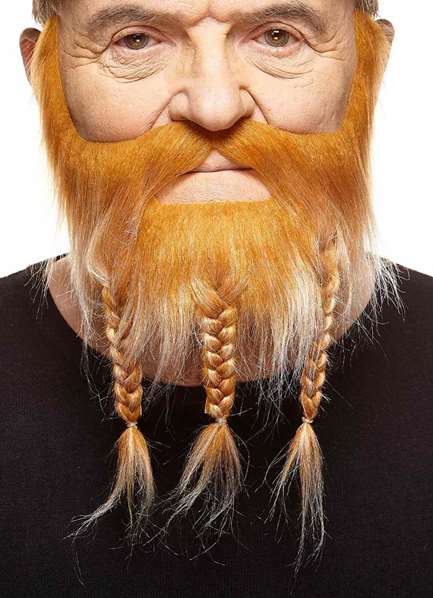 Barba postiza My Other Me Naranja Barba postiza My Other Me Naranja
