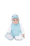 My Other Me Disfraz de Patito Peluche Azul (Vestido, Gorro, Cola y Patucos) 6-12 Meses