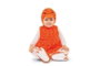 My Other Me Disfraz de bebé Patito Peluche Naranja (Vestido, Gorro, Cola y Patucos) talla 7-12 meses