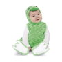 My Other Me Disfraz bebé Patito Peluche Verde (Vestido, Gorro, Cola Y Patucos) talla 12-24 Meses