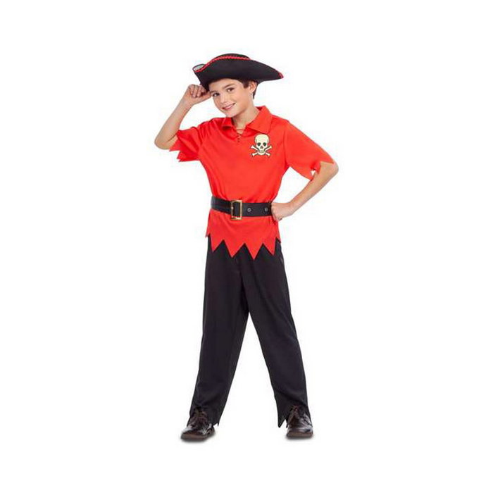 My Other Me Disfraz Pirata Rojo 5-6 Años (Sombrero, Camisa, Cinturón Y Pantalones) sun_sku My Other Me Disfraz Pirata Rojo 5-6 Años (Sombrero, Camisa, Cinturón Y Pantalones) sun_sku