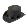 My Other Me Sombrero Negro Con Cinta Blanca