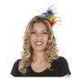 My Other Me Diadema de plumas Arco Iris Multicolor