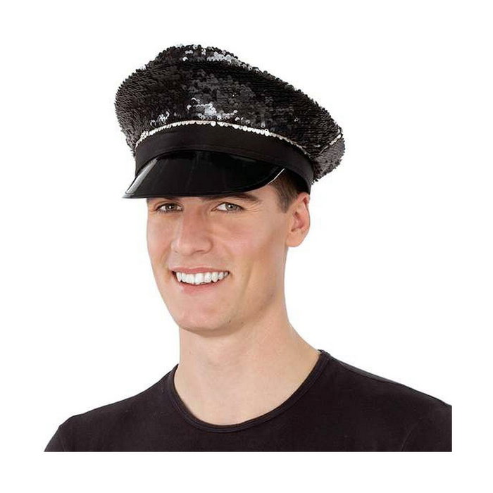 My Other Me Gorra Policía Lentejuelas T/58