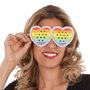 My Other Me Gafas Gay Arco Iris Talla Única Multicolor PVC