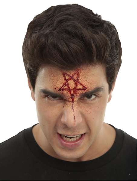 My Other Me Aplicación Látex Pentagrama Talla Única