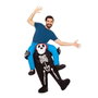 My Other Me Disfraz Adulto Esqueleto a Hombros Talla M-L 100% Poliéster