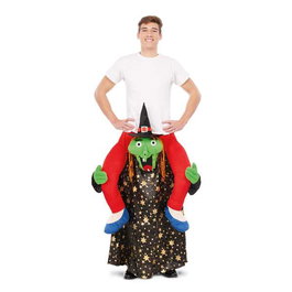 My Other Me Disfraz Ride-On Bruja Estrellas Talla ML Unisex
