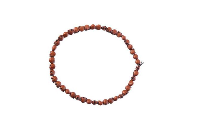 My Other Me Collar de Calaveras Marrón Multicolor