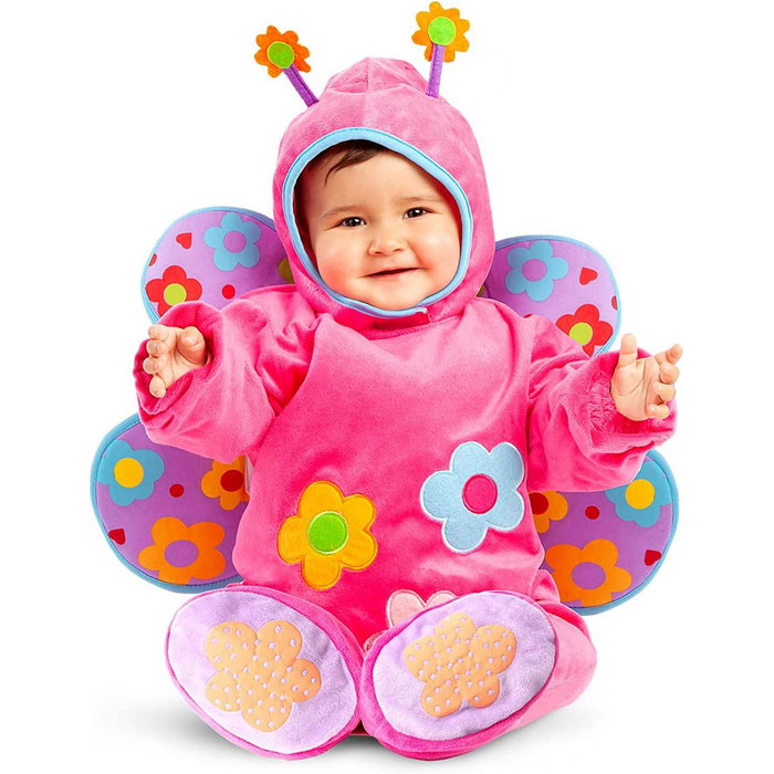 My Other Me Disfraz Mariposa Rosa Talla 12-24 Meses