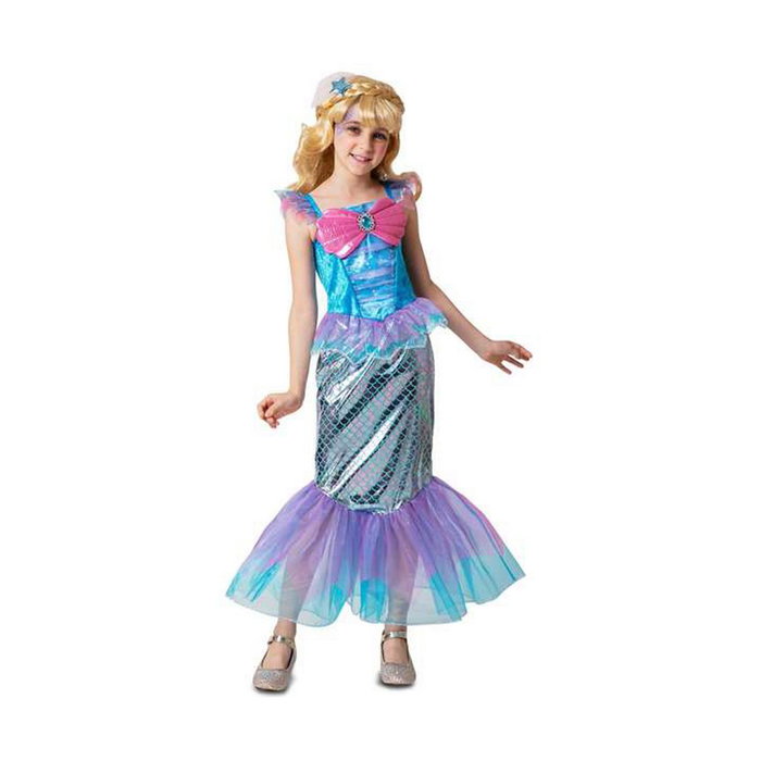 My Other Me Disfraz Belleza Sirena Multicolor Talla 7-9 Años