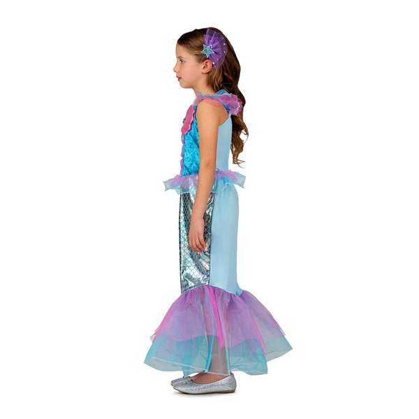 My Other Me Disfraz Belleza Sirena Multicolor Talla 7-9 Años