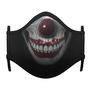 My Other Me Mascarilla skeleton clown adult Talla XL Multicolor