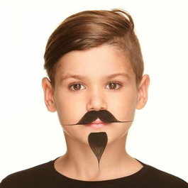 My Other Me Bigote y perilla Infantil Multicolor