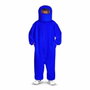 My Other Me Disfraz Among Us Impostor Blue XL (Escafandra Y Traje Con Cremallera Y Bolsillos) moving