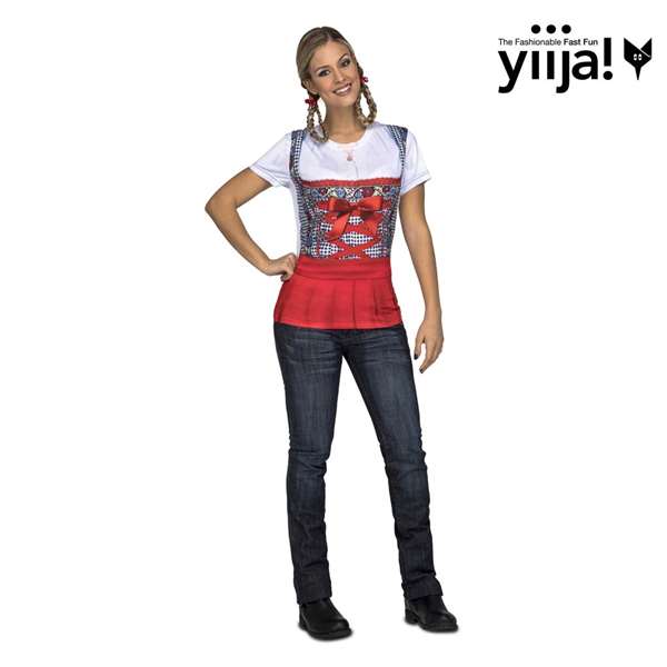 My Other Me Disfraz Red Oktoberfest Lady S (T-Shirt)