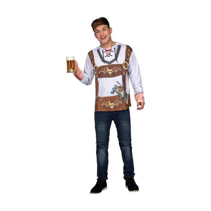 My Other Me Disfraz Camiseta Tyrolean talla S