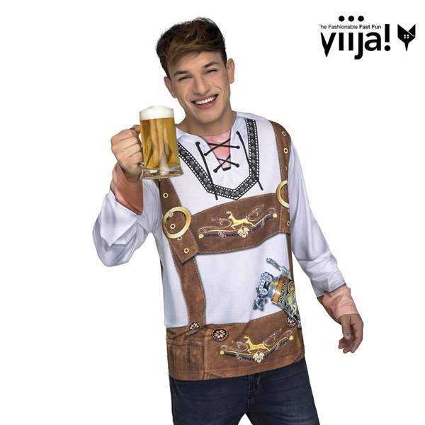 My Other Me Disfraz Camiseta Tyrolean Talla S