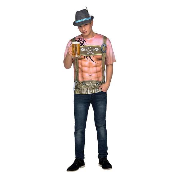 My Other Me Disfraz Camiseta Muscular Tyrolean XL