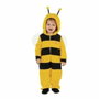 My Other Me Disfraz Bebé Abeja Maya Pijama Mono con Capucha, Antenas y Alas, 0-6 M
