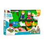 Molto Manta de actividades Farm and fun con 7 figuras blanditas