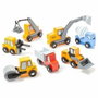 Molto Set de Camiones Construcción de madera en caja de 7 piezas